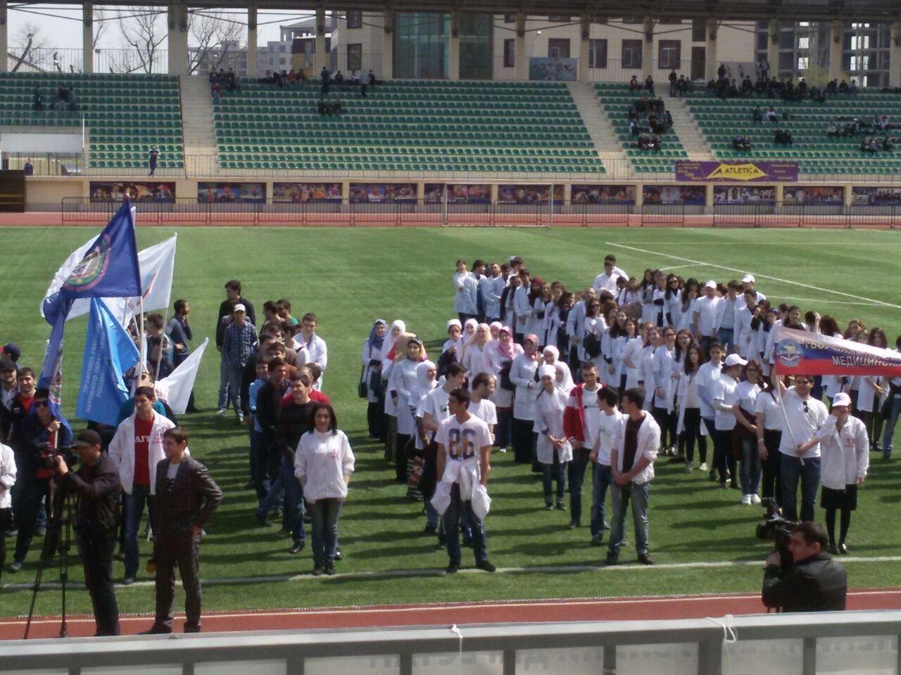 Студенты медицинского колледжа имени Башларова приняли участие в молодежном спортивно-оздоровительном фестивале