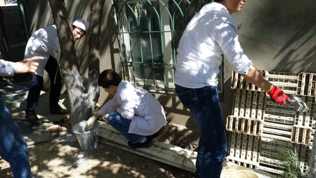 Работники и студенты Медицинского колледжа имени Башларова приняли участие в общероссийском субботнике