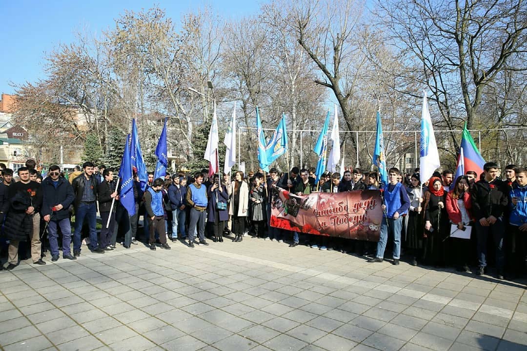 Акция памяти моряка-подводника Магомета Гаджиева