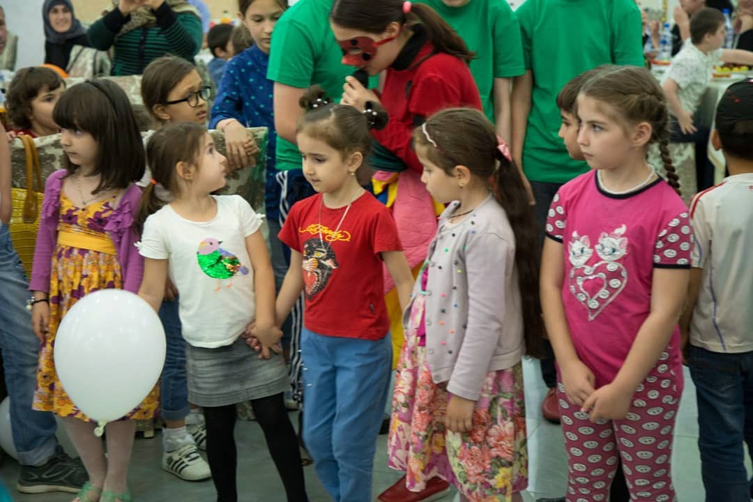 Ифтар для детей с ограниченными возможностями, сирот и малоимущих семей.