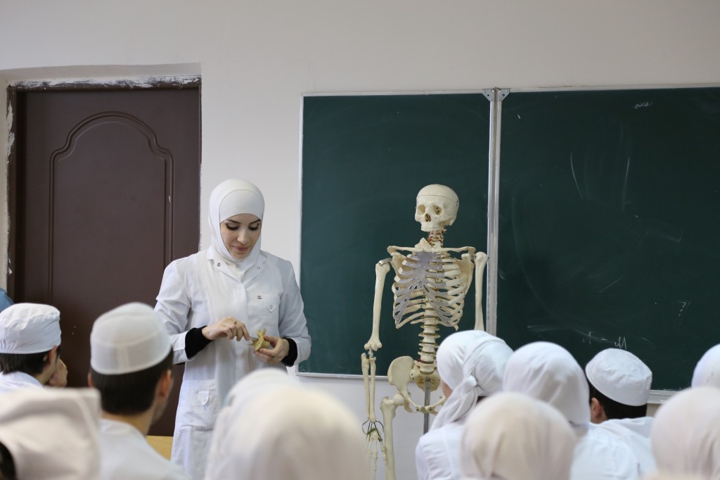 В медицинском колледже имени Башларова прошла неделя аттестации по анатомии