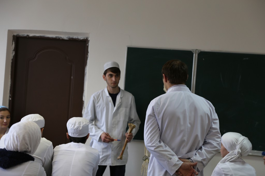 В медицинском колледже имени Башларова прошла неделя аттестации по анатомии