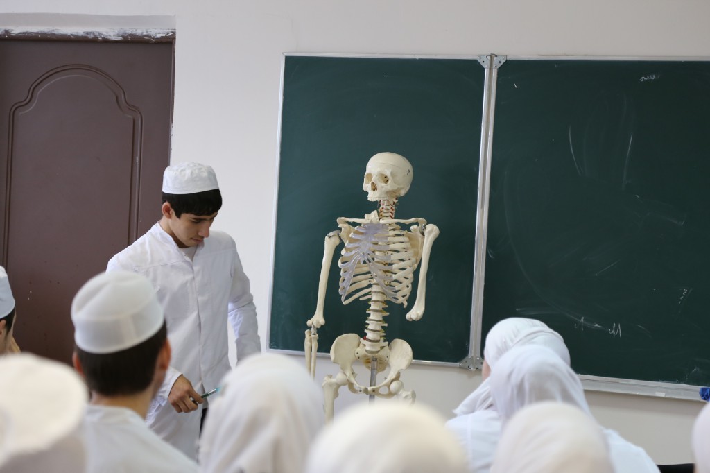В медицинском колледже имени Башларова прошла неделя аттестации по анатомии