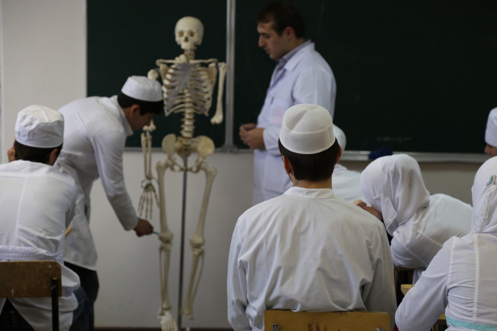 В медицинском колледже имени Башларова прошла неделя аттестации по анатомии