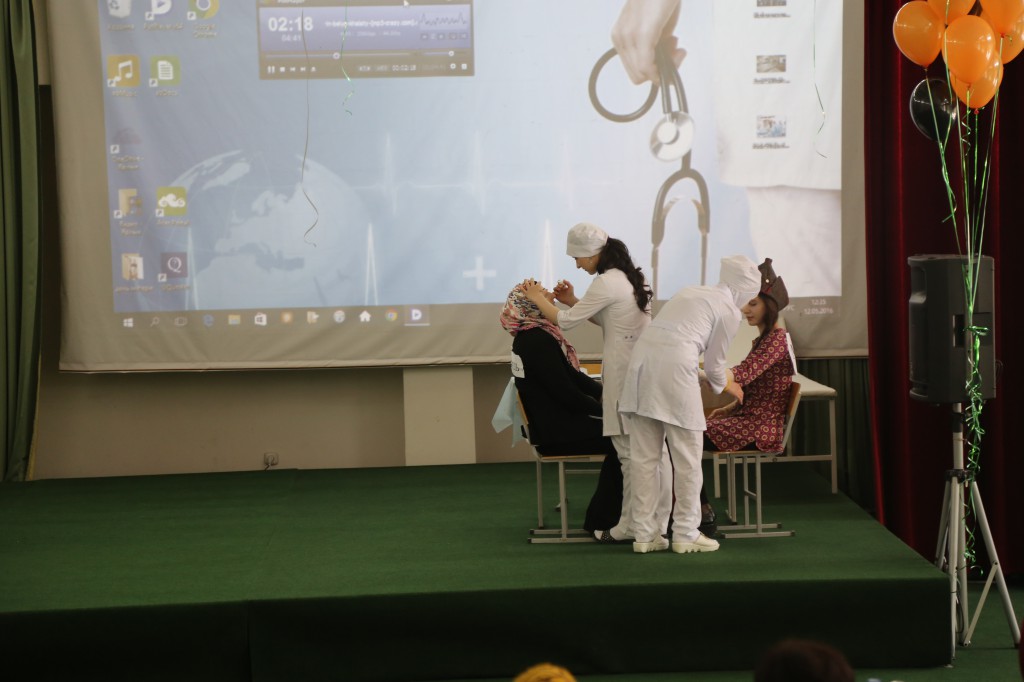 12 мая в медицинском колледже имени Башларова прошло мероприятие, посвященное международному дню медицинской сестры