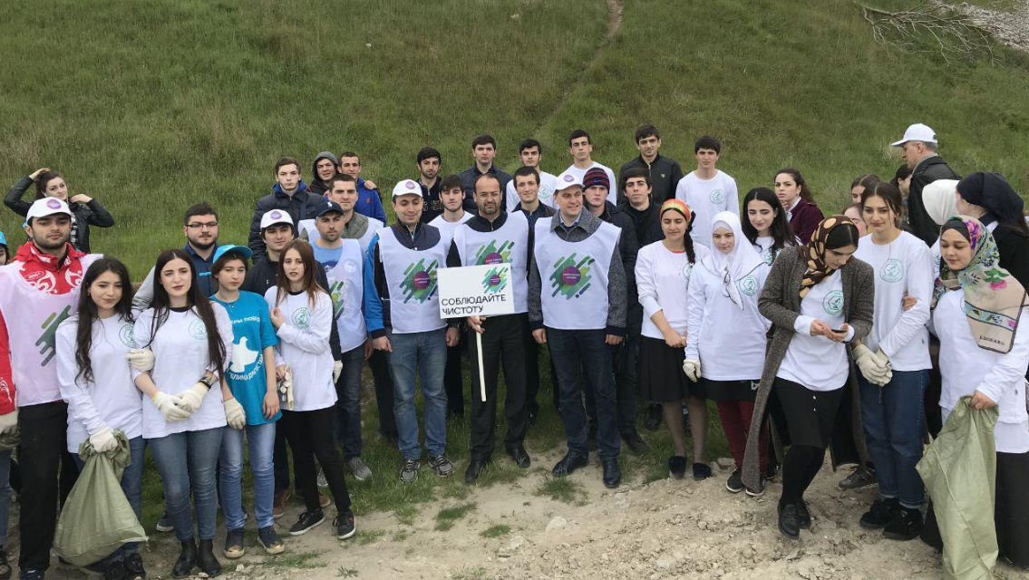 Студенты МКиБ приняли экологическую эстафету.