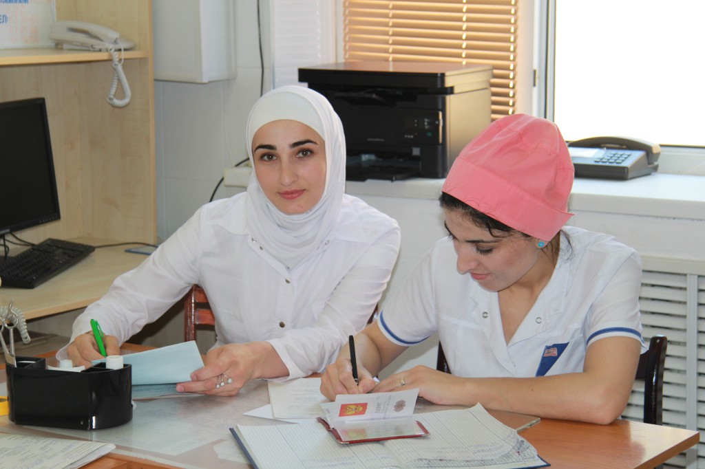 Производственная практика студентов  Медицинского колледжа им.Башларова