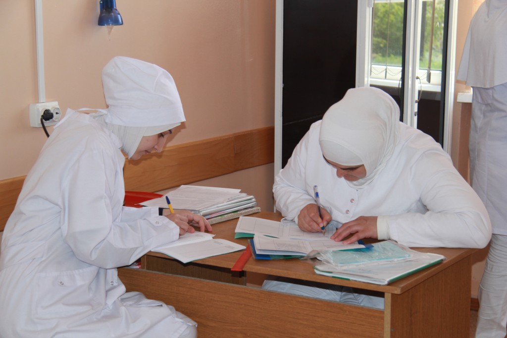 Производственная практика студентов  Медицинского колледжа им.Башларова