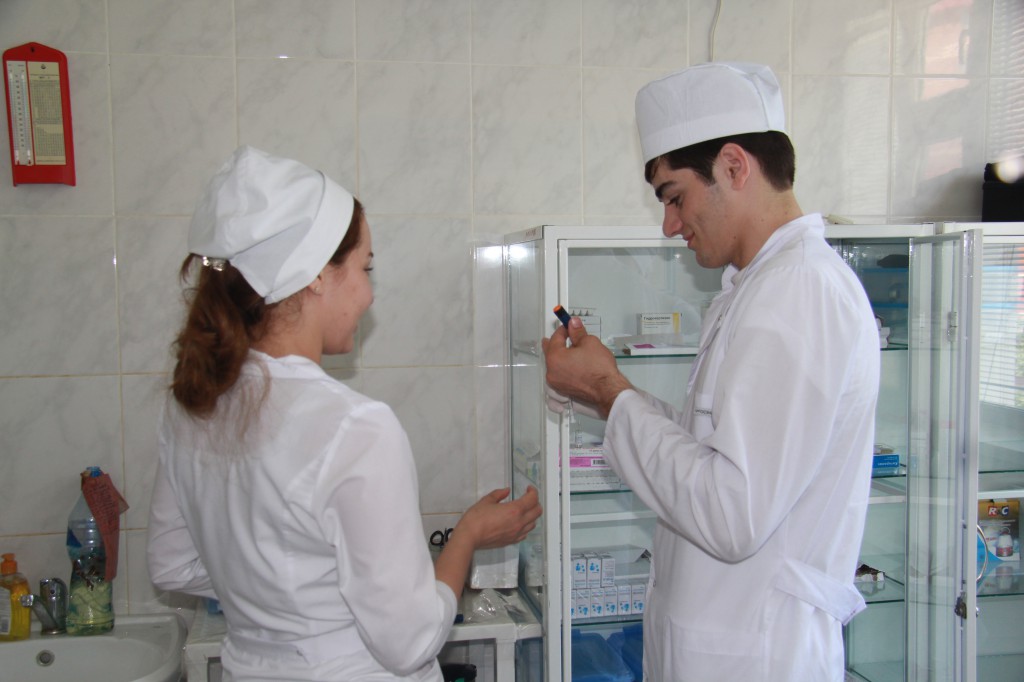 Производственная практика студентов  Медицинского колледжа им.Башларова