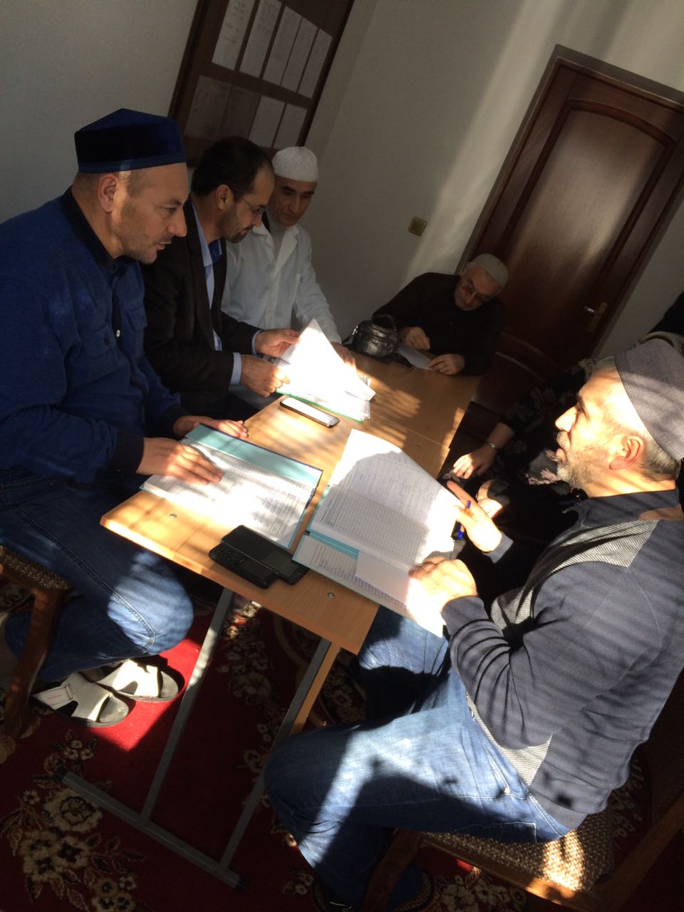 Мухаммад Гаджиев посетил филиал колледжа в городе Хасавюрт