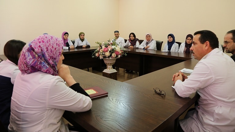 Cобрание с кураторами курсов