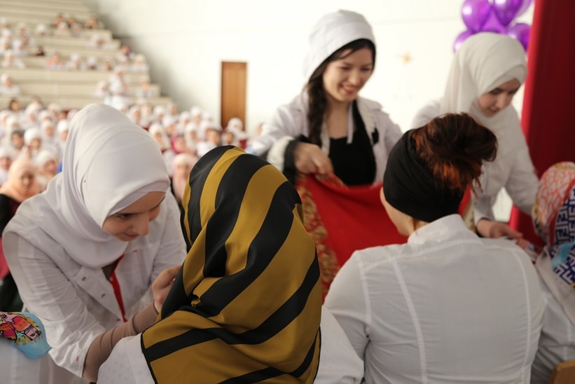 День хиджаба отметили в медицинском колледже им. Башларова