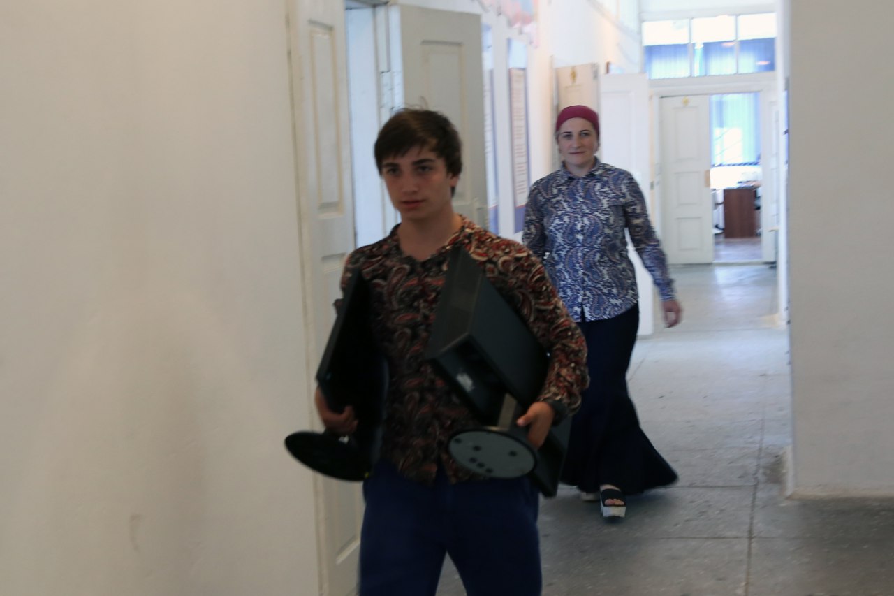 Посещение филиала в Дербенте