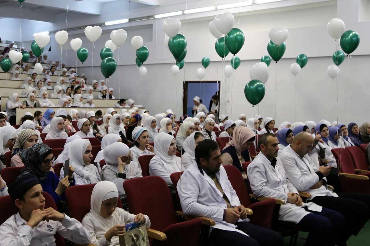 В МК им.Башларова прошло мероприятие приуроченное к месяцу рождения Пророка Мухаммада(мир ему и благословение)