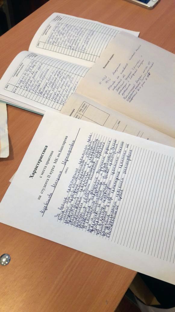 Отчеты студентов