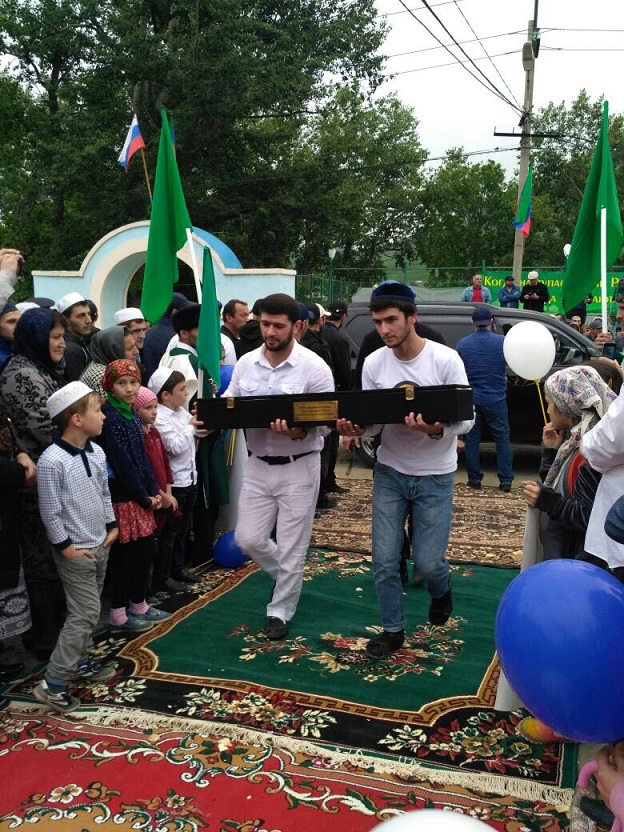 16 июня в Лакский района открылась выставка реликвий пророка Мухаммада, мир ему и благословение