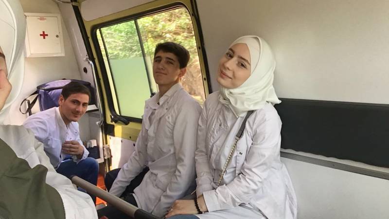 Студенты первого курса отделения «Лечебное дело» закончили производственную практику