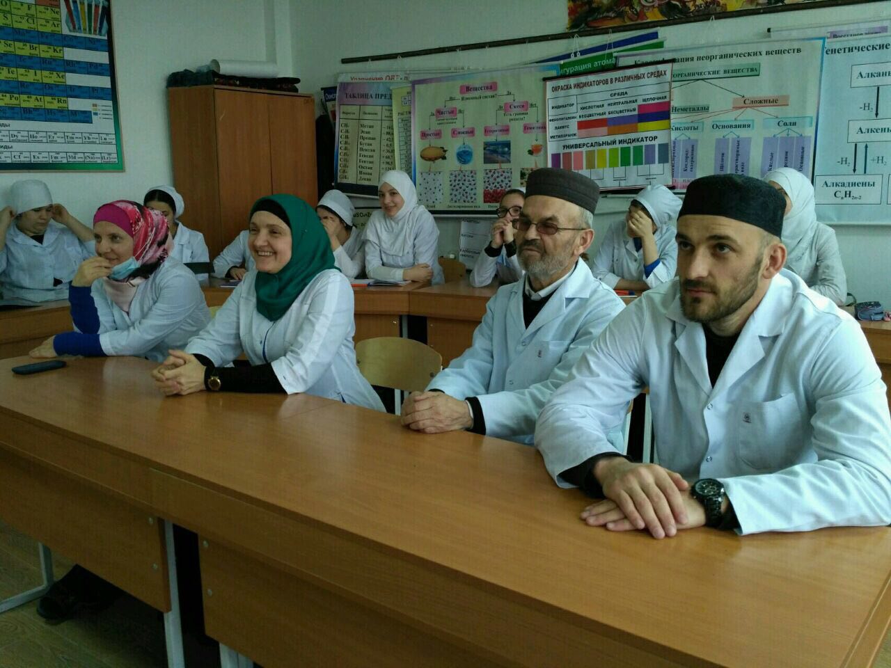 На первом курсе прошел открытый урок математики