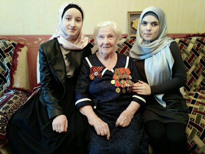 В гостях у ветерана Казаковой К. А.