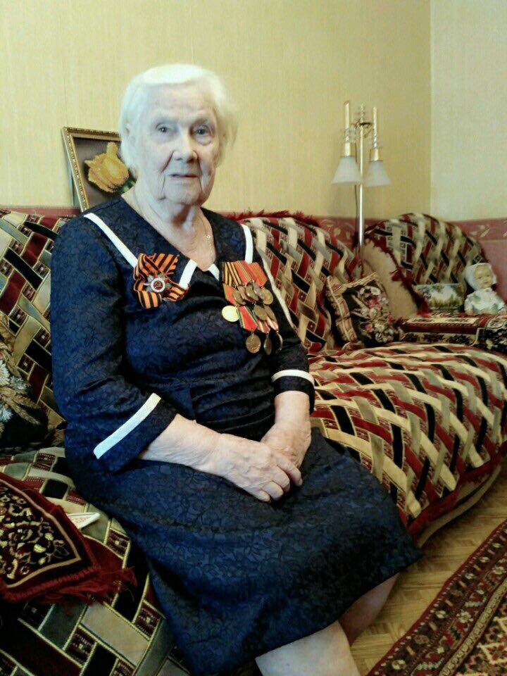 В гостях у ветерана Казаковой К. А.