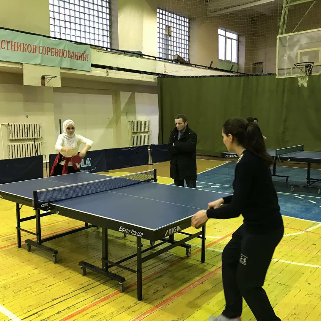 Команда МКиБ приняла участие в студенческой лиге по настольному теннису 