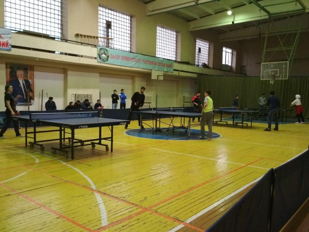 Команда МКиБ приняла участие в студенческой лиге по настольному теннису 