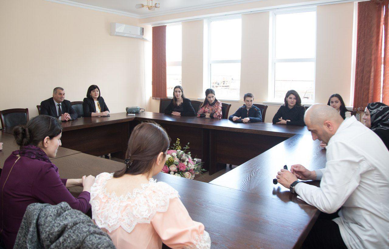 Студенты МК им. Башларова филиала г. Дербент, посетили головной ссуз.