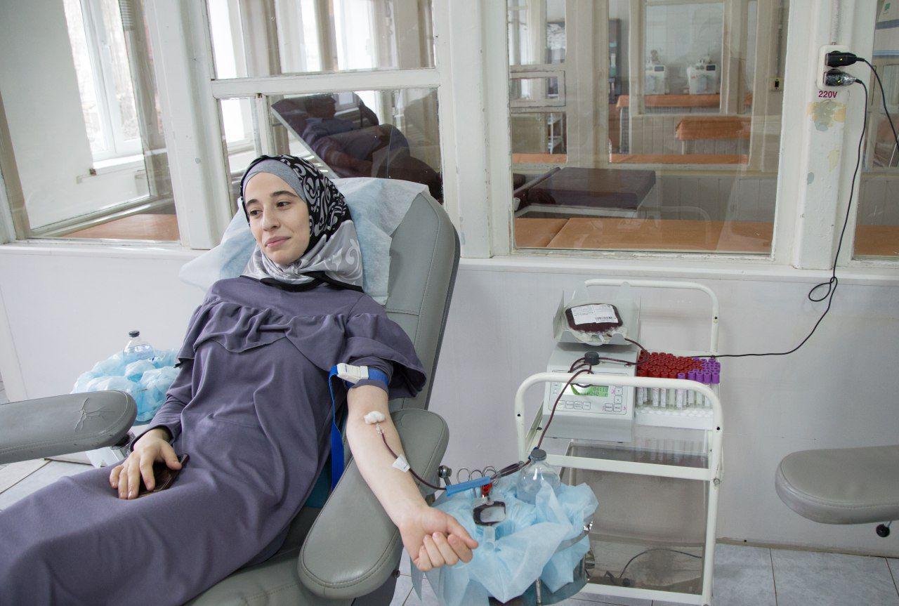 Студенты МК им. Башларова в очередной раз сдали кровь