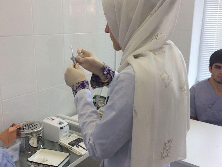 Студенты на производственной практике