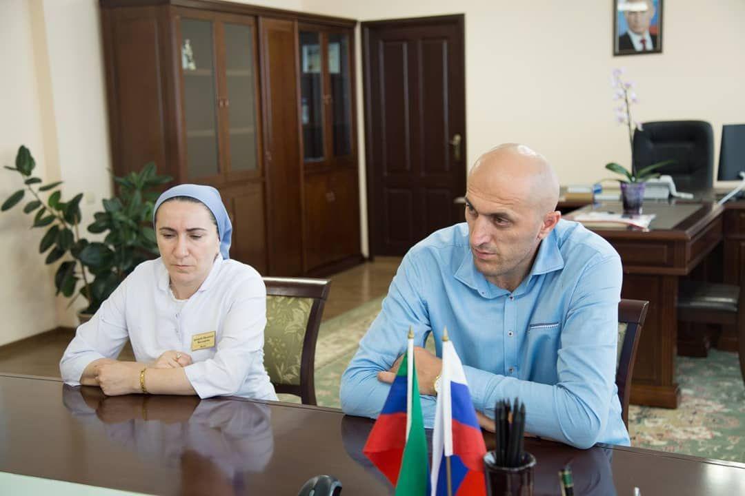 Совещание с руководителем отдела науки и инноваций Муфтията РД Абурахманом Адиловым