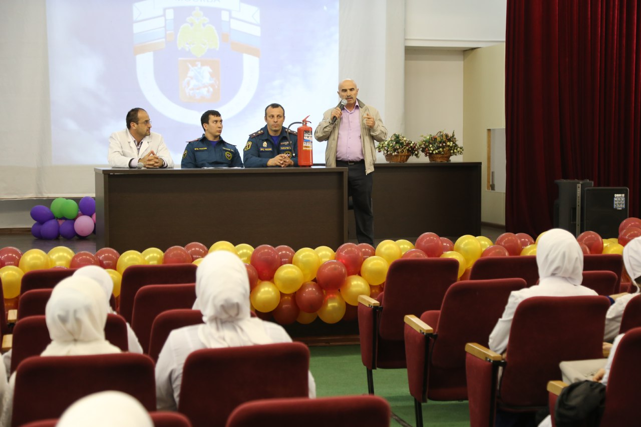 Пожарные в гостях у башларовцев