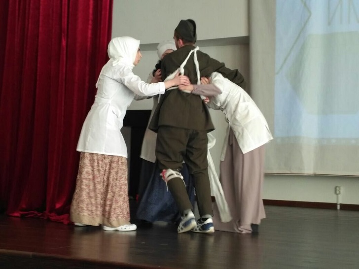 Посвящение родному колледжу