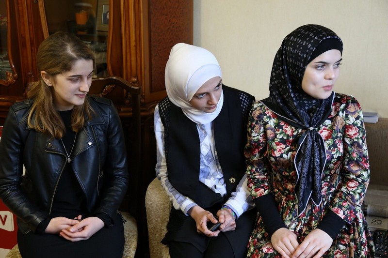 Ветеран ВОВ принял башларовцев у себя в гостях