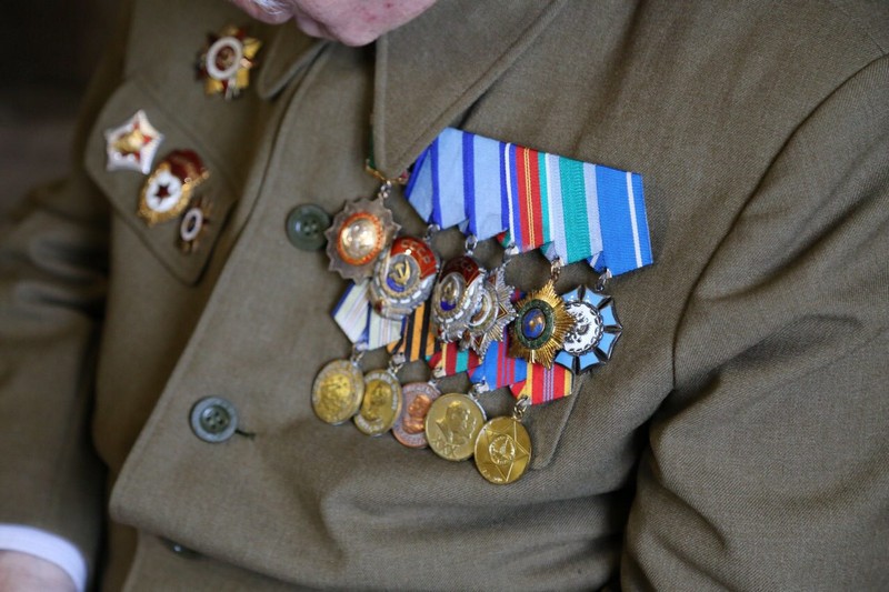 Ветеран ВОВ принял башларовцев у себя в гостях