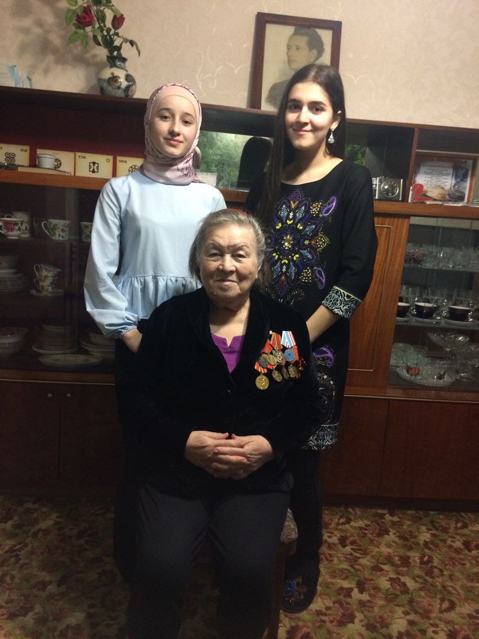 Визит к ветерану ВОВ.