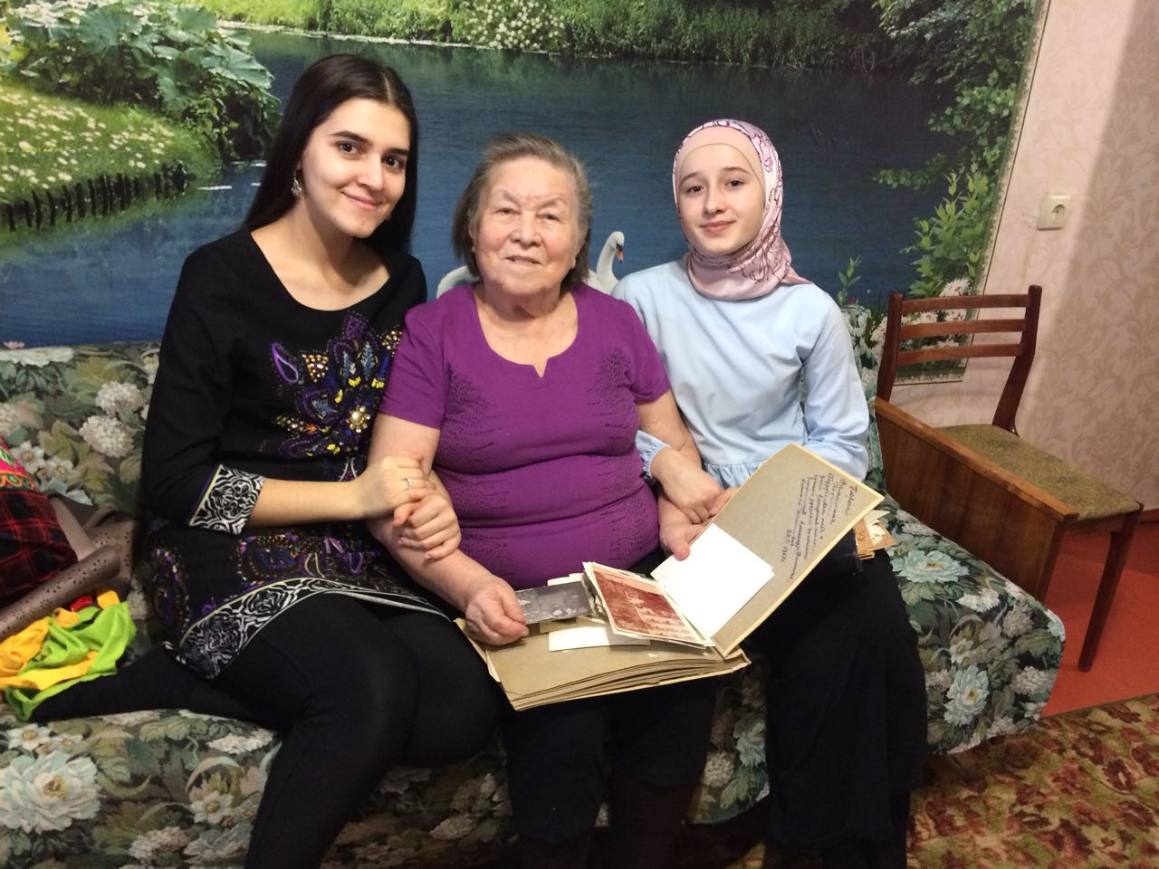 Визит к ветерану ВОВ.