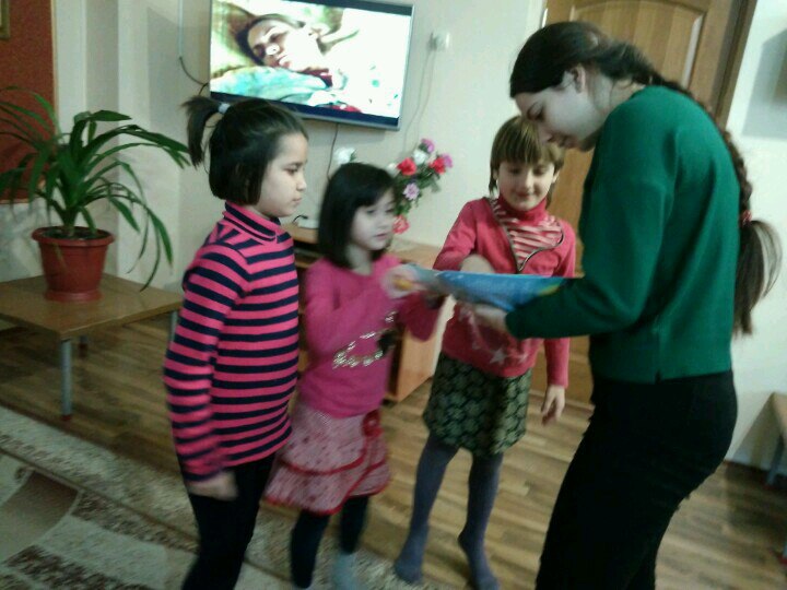 Визит в интернат.