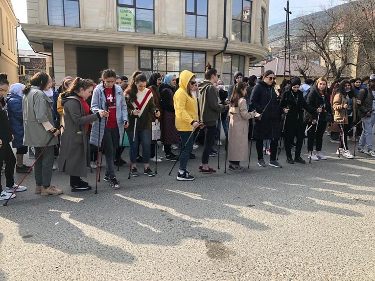 Марафон по скандинавской ходьбе «ЗДОРОВАЯ ПРОГУЛКА»,