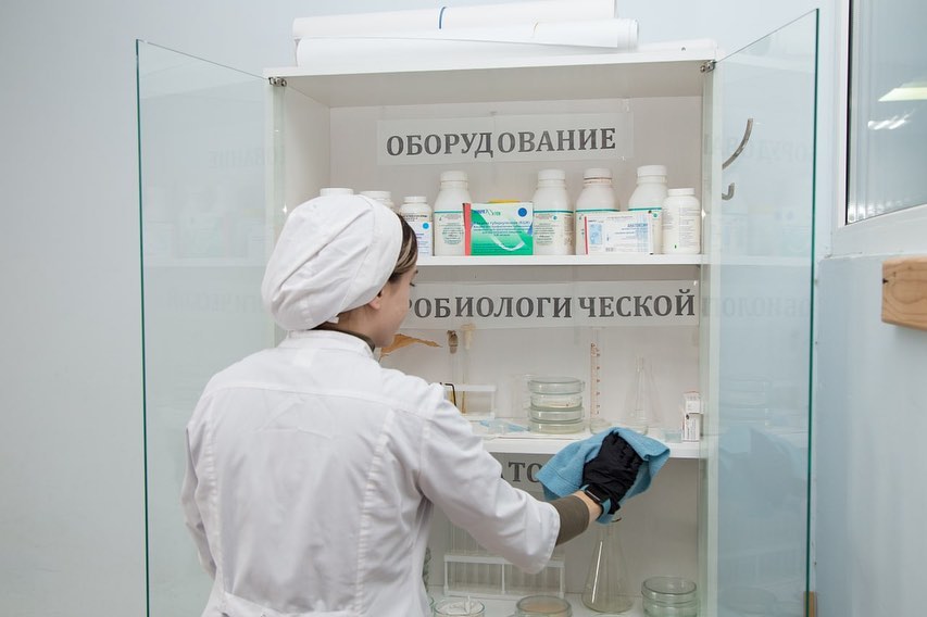 «Подготовка к использованию различных дезинфиц растворов».