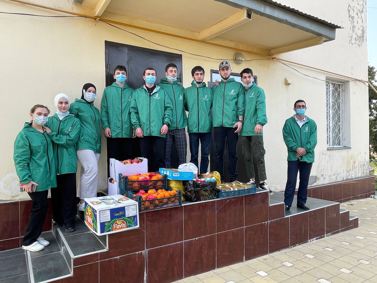 Посетили дом-интернат для престарелых и инвалидов «Ветеран».