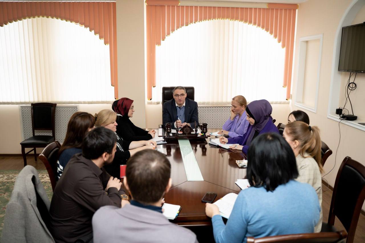 Совещание с заведующими филиалов