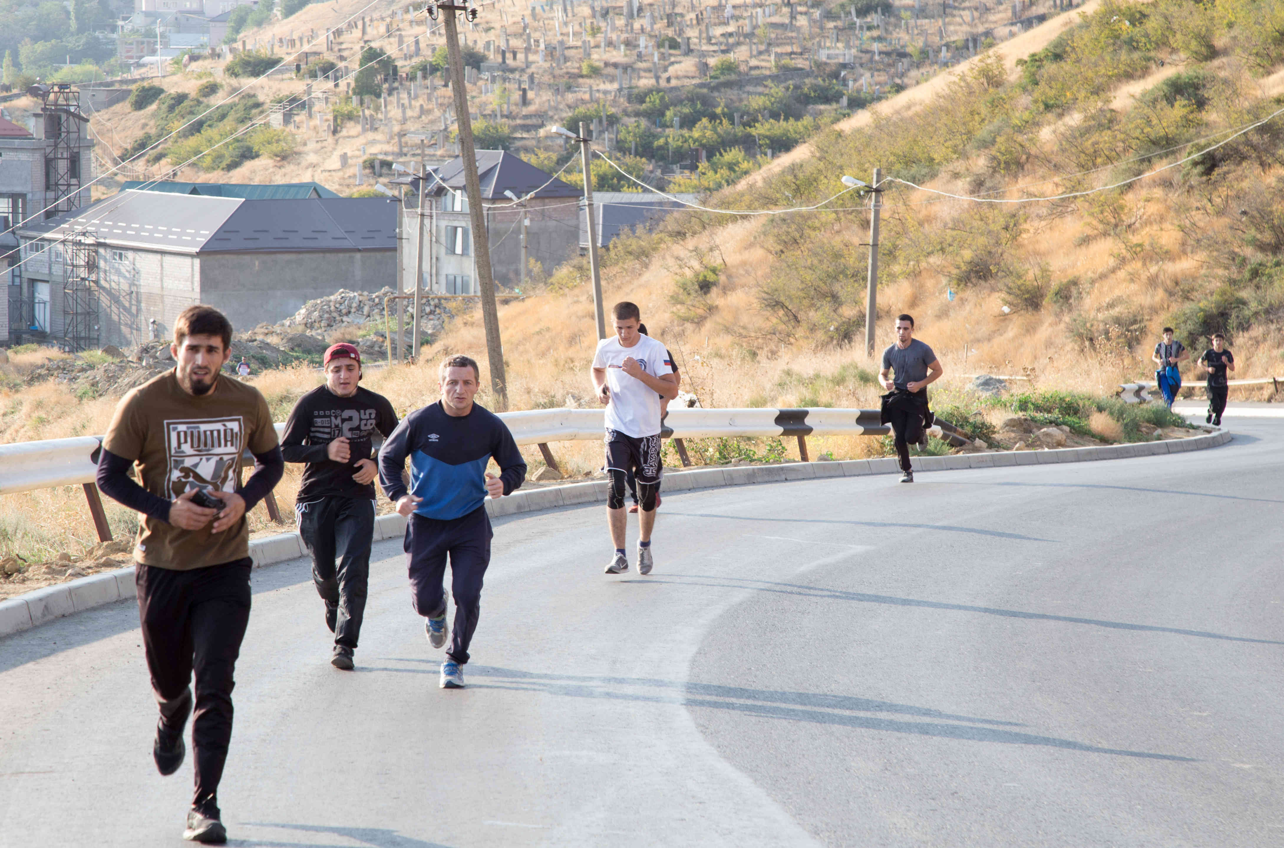 Утренняя пробежка в гору Тарки