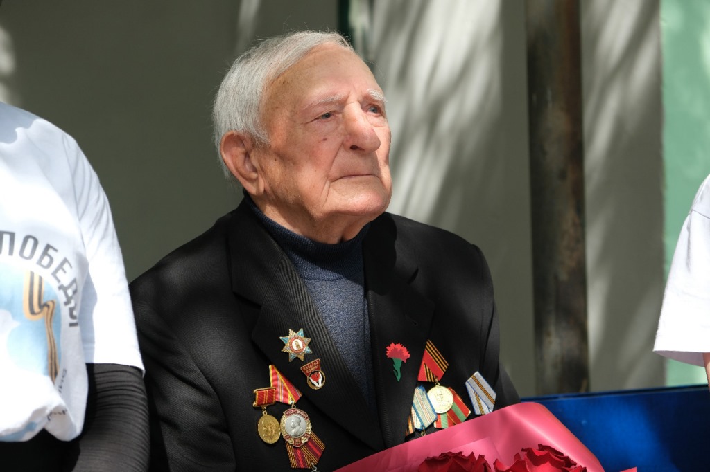 В гостях у ветерана ВОВ побывала участник команд проекта «Воспоминания солдата победы»