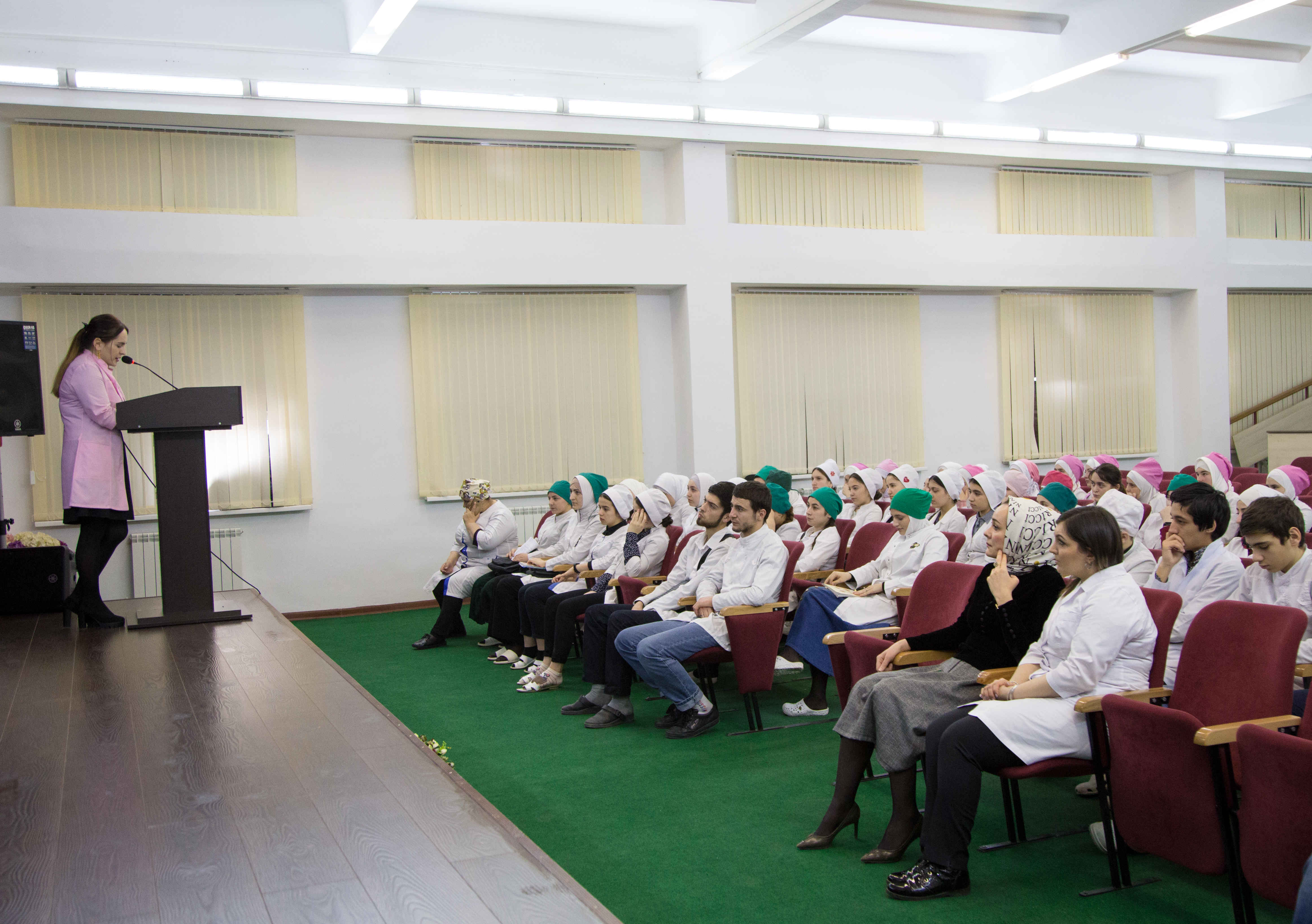 Встреча врачей со студентами